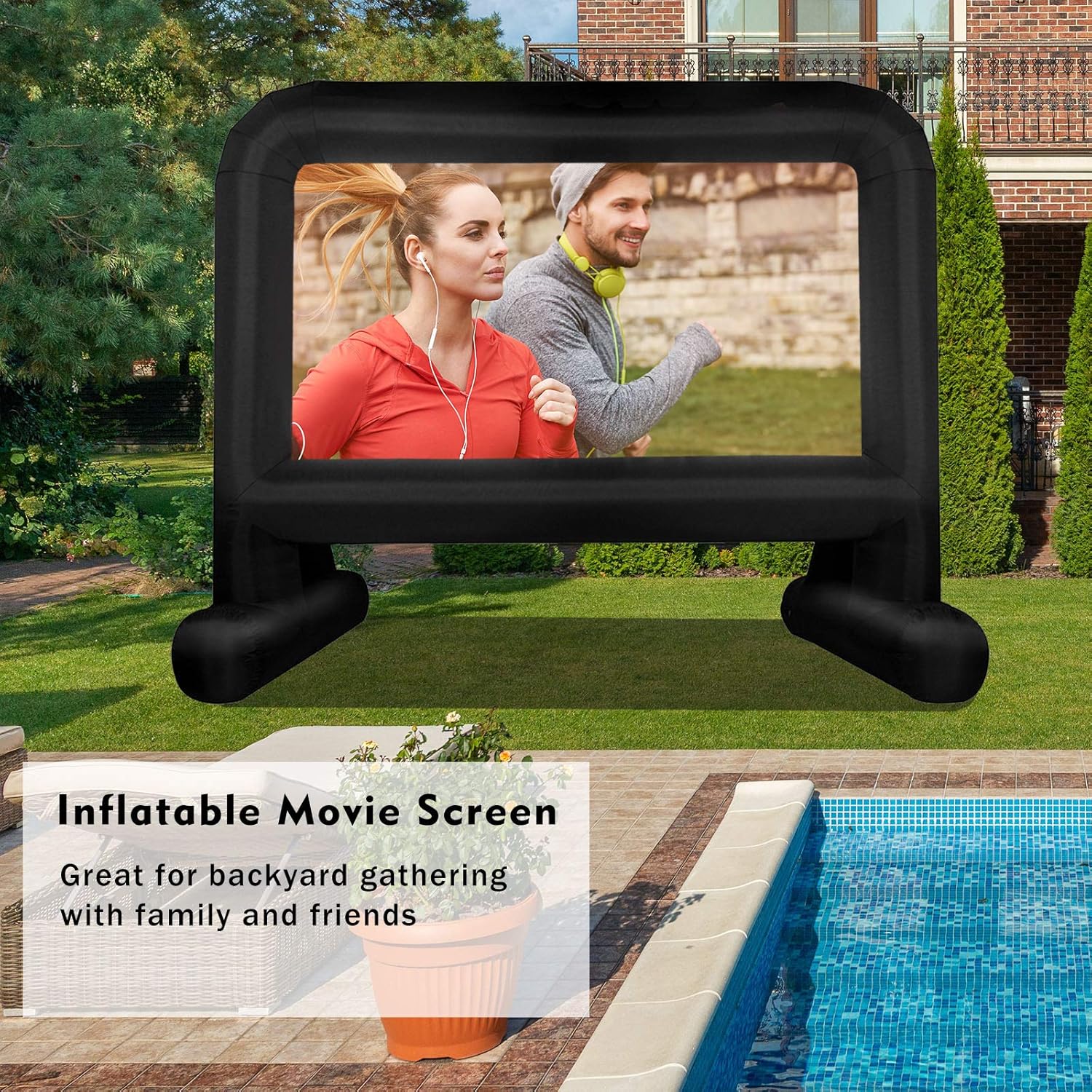 Inflatable Movie Screen 14 Feet with Carry Bag V395