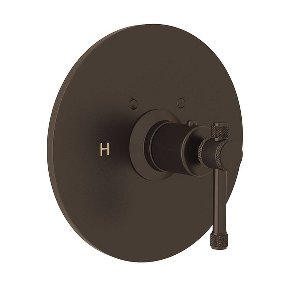 Thermostatic Trim Plate in Tuscan Brass P581