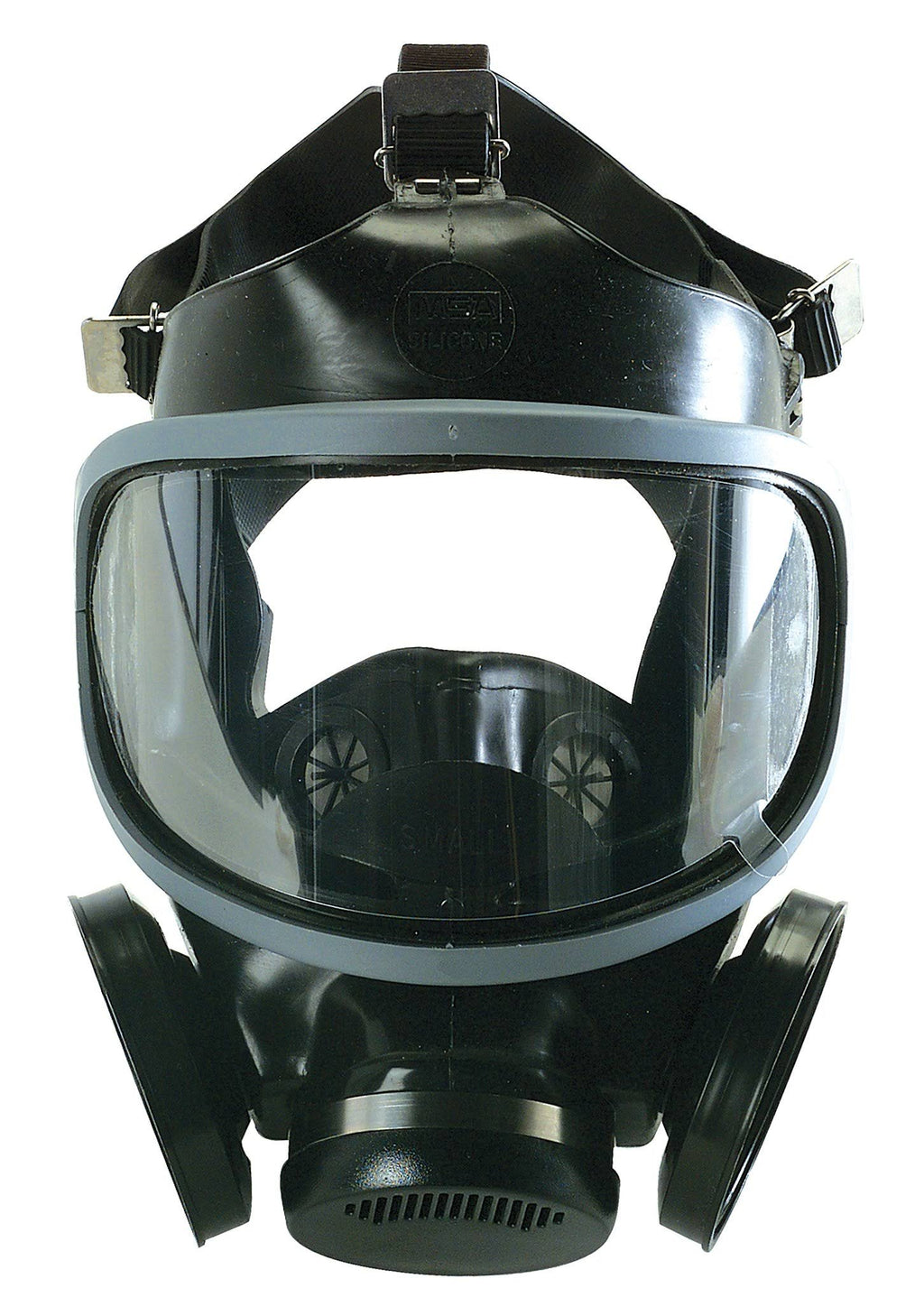 Black Silicone Full-Facepiece Respirator, Small V57698