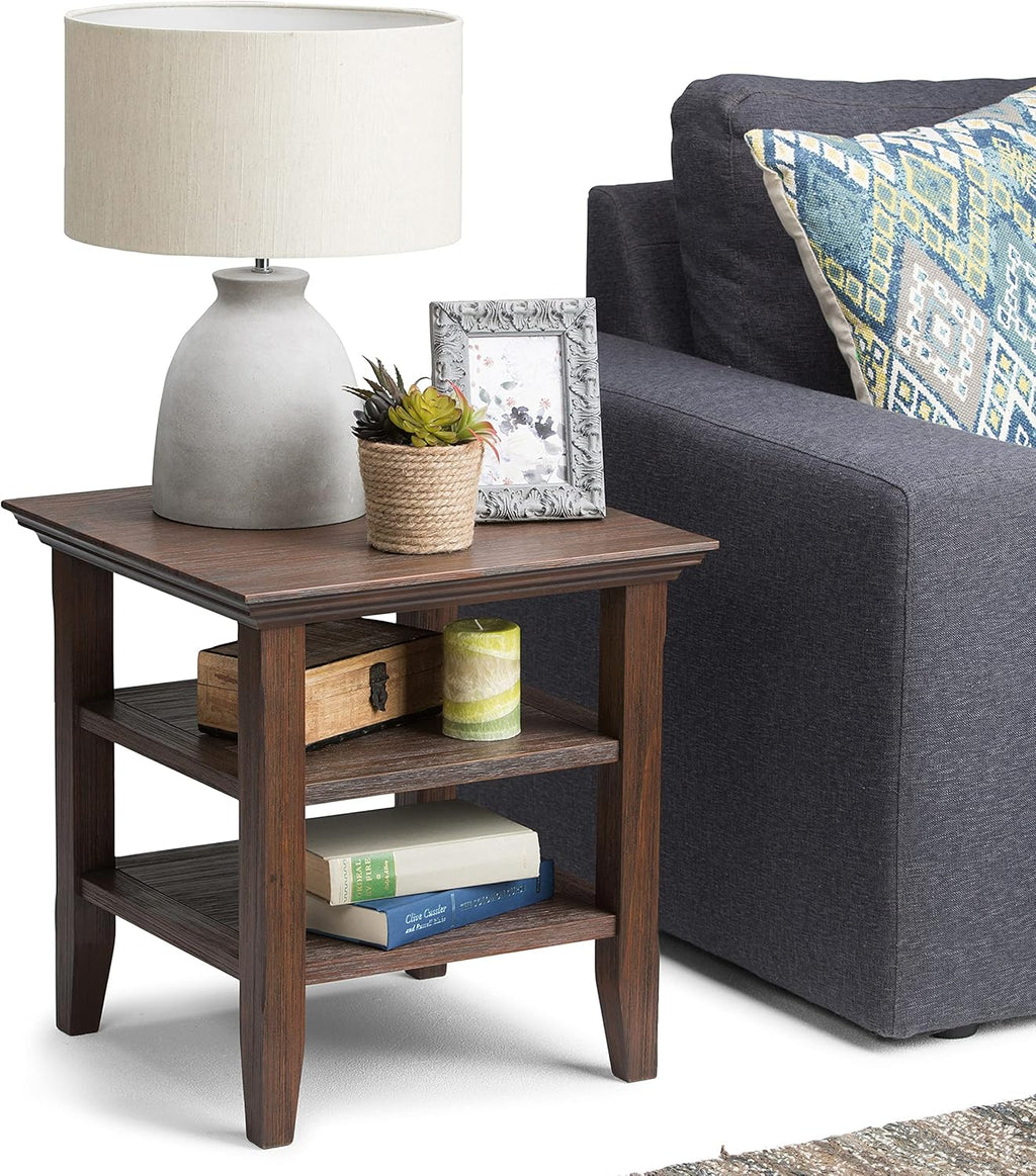 Black 19 inch End Table G834
