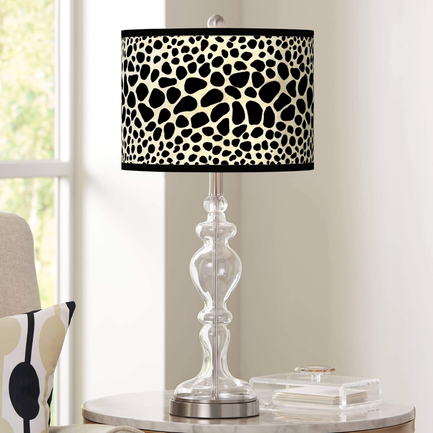 Clear Glass Table Lamp Z2116