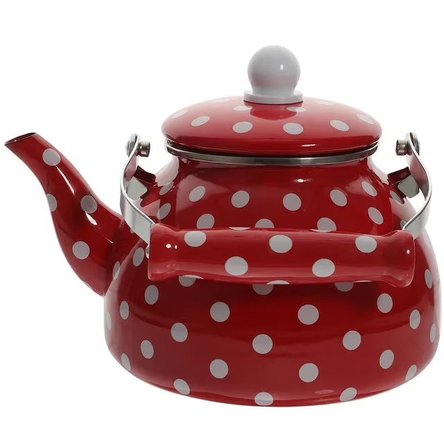 Vintage Teapot Portable Stove Large Durable Teakettle Thicken Chinese Pocking L80584