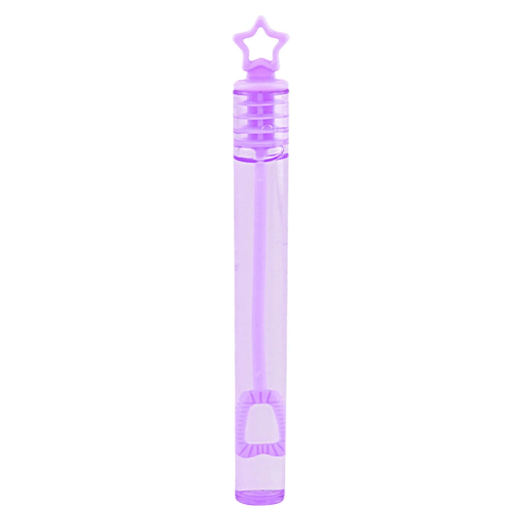 Heart & Star Shaped Tube Soap Mini Bubble Wand Stick Toy S58777