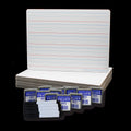 Two Sided Magnetic Dry Erase Boards with Erasers and Pen I91450