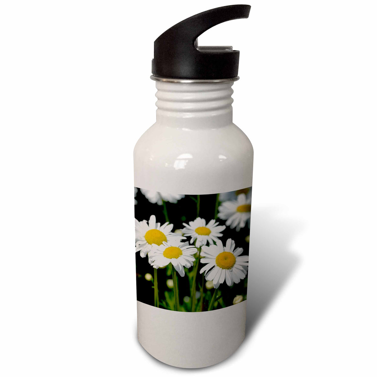 21 oz Floral Print Sports Water Bottle C226