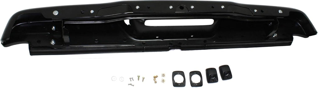 Painted Black Steel Step Bumper E704128