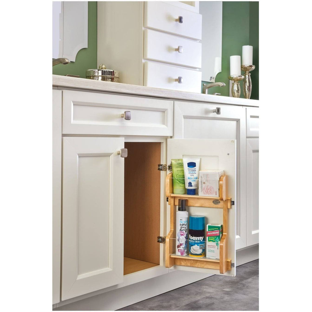 Natural Maple Cabinet Door Organizer I187