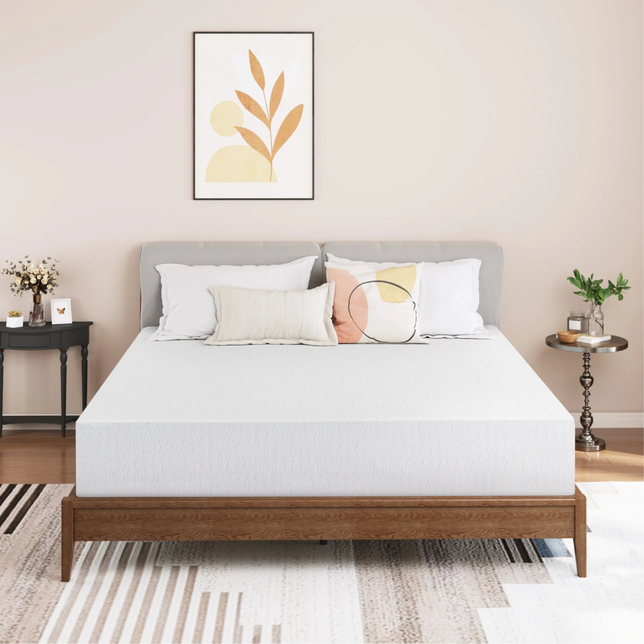 10" Tight Top Gel Memory Foam Queen Mattress N932408