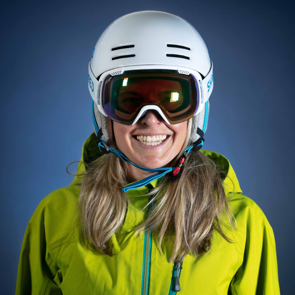 Grey Snow Helmet Z5352