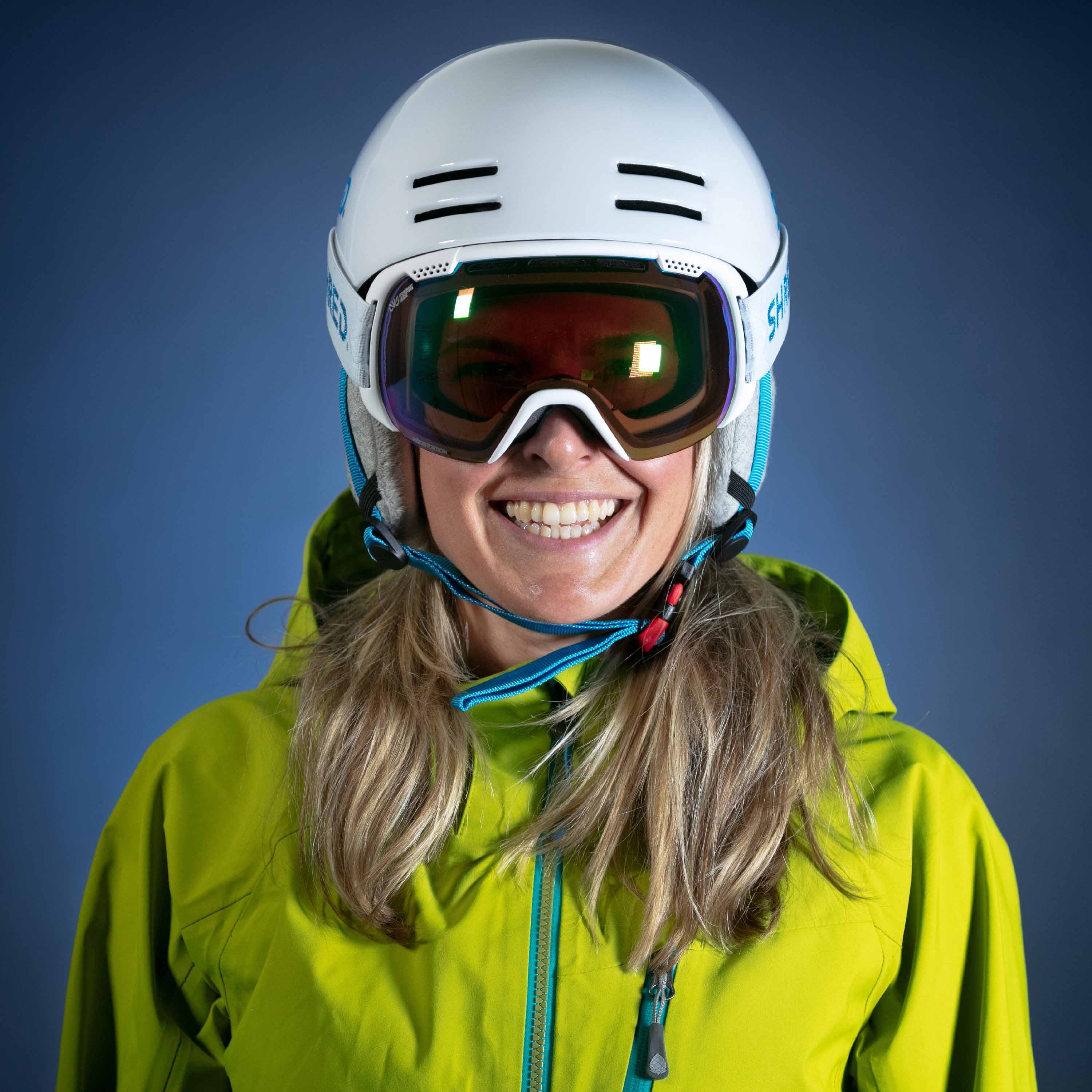Grey Snow Helmet Z5352