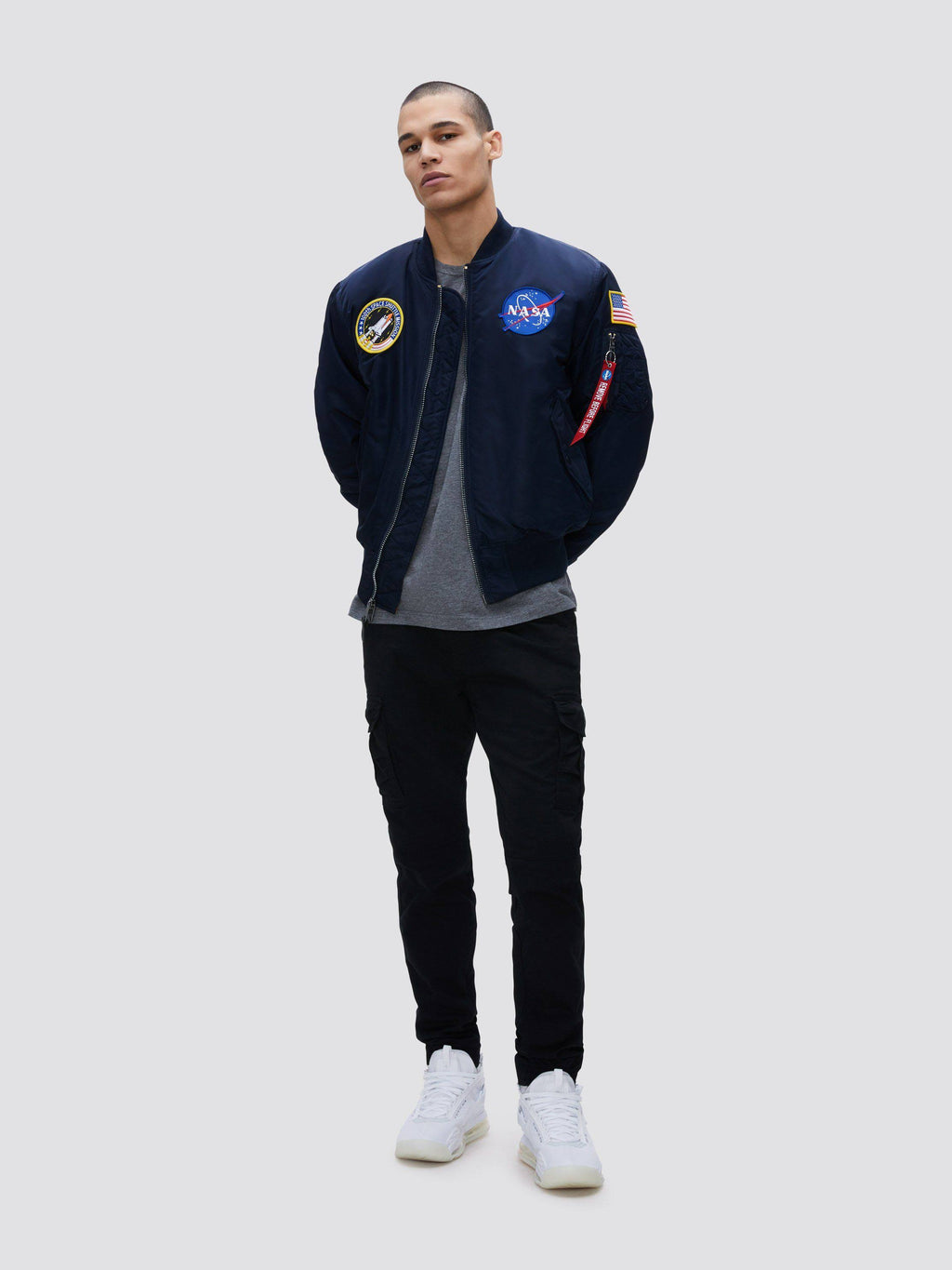 Blue Flight Jacket T8705
