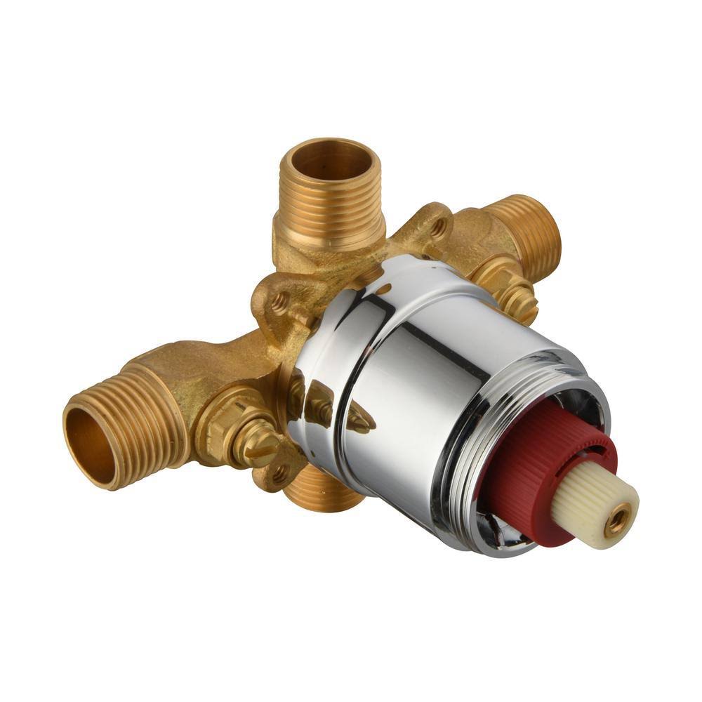 Bronze Single-Handle 3-Spray Tub and Shower Faucet H250092