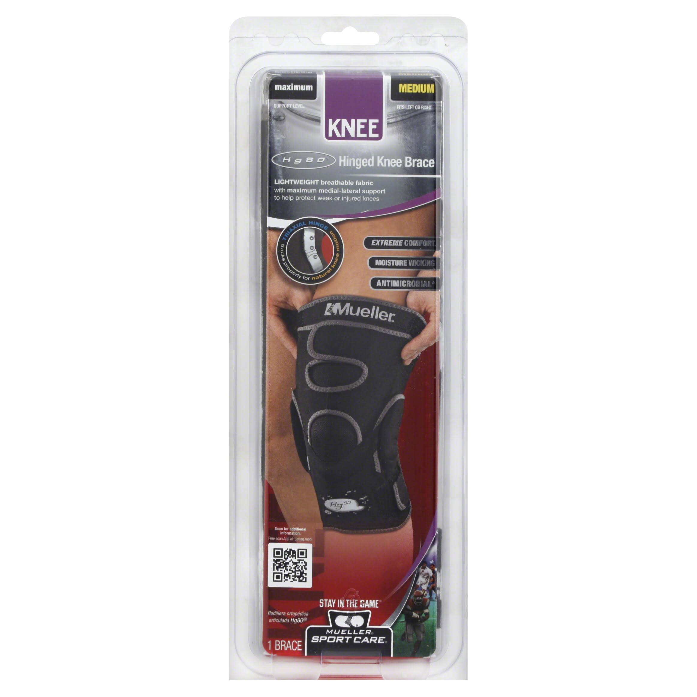 Hg80 Knee Brace, Hinged, Maximum, Medium W318
