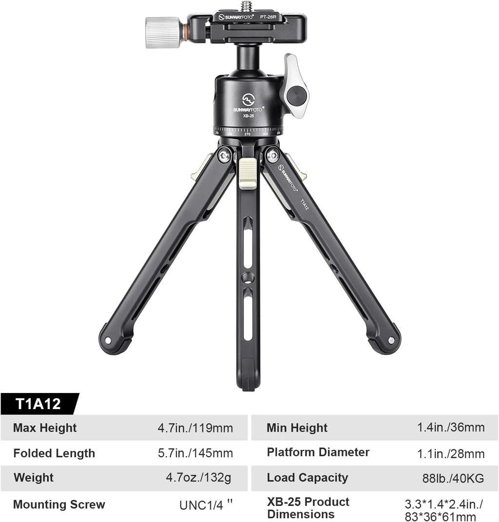 Mini Tripod Kit for DSLR Camera G1704