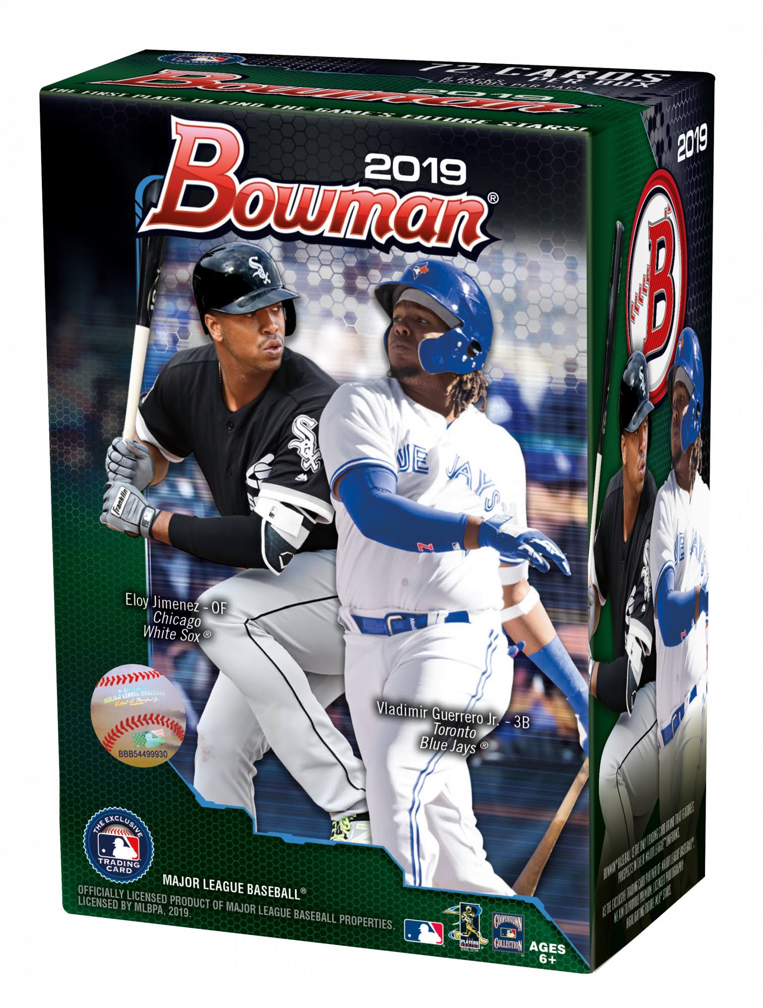 2019 Bowman Baseball 6ct Blaster Box R7687