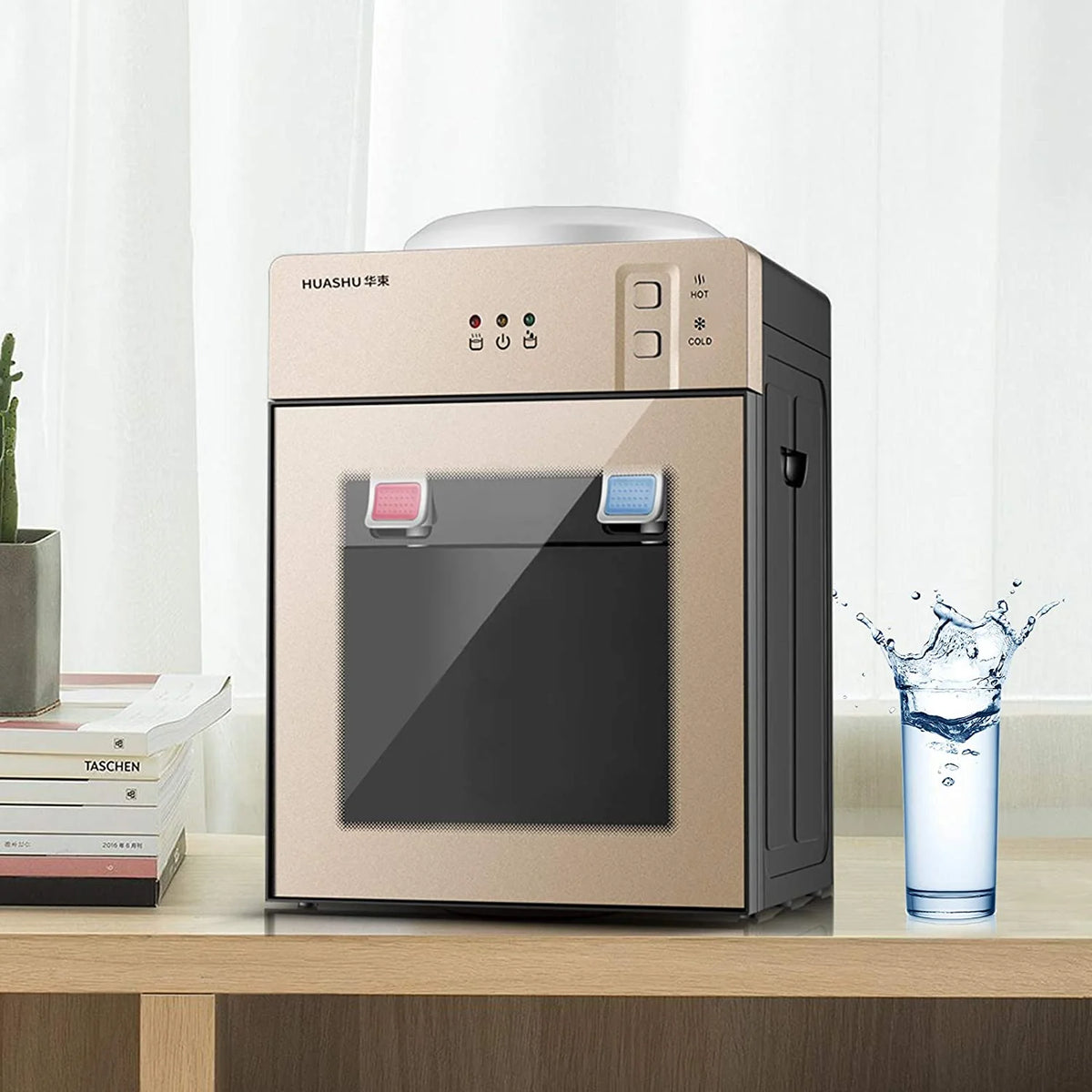 Electric Desktop Hot/Cold Water Drinking Dispenser Machine 110V J1535