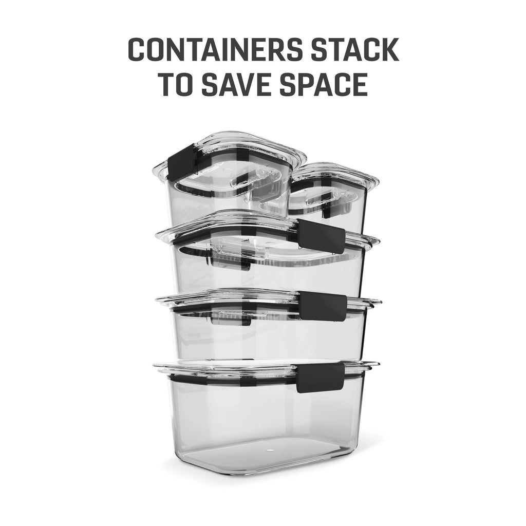 10-Piece Clear Airtight Food Storage Containers N725