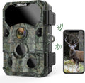 4K 30MP 30FPS Wireless Wi-fi Bluetooth Trail Camera with 120° Angle Night Vision IP66 Waterproof Wildlife Camera A18236