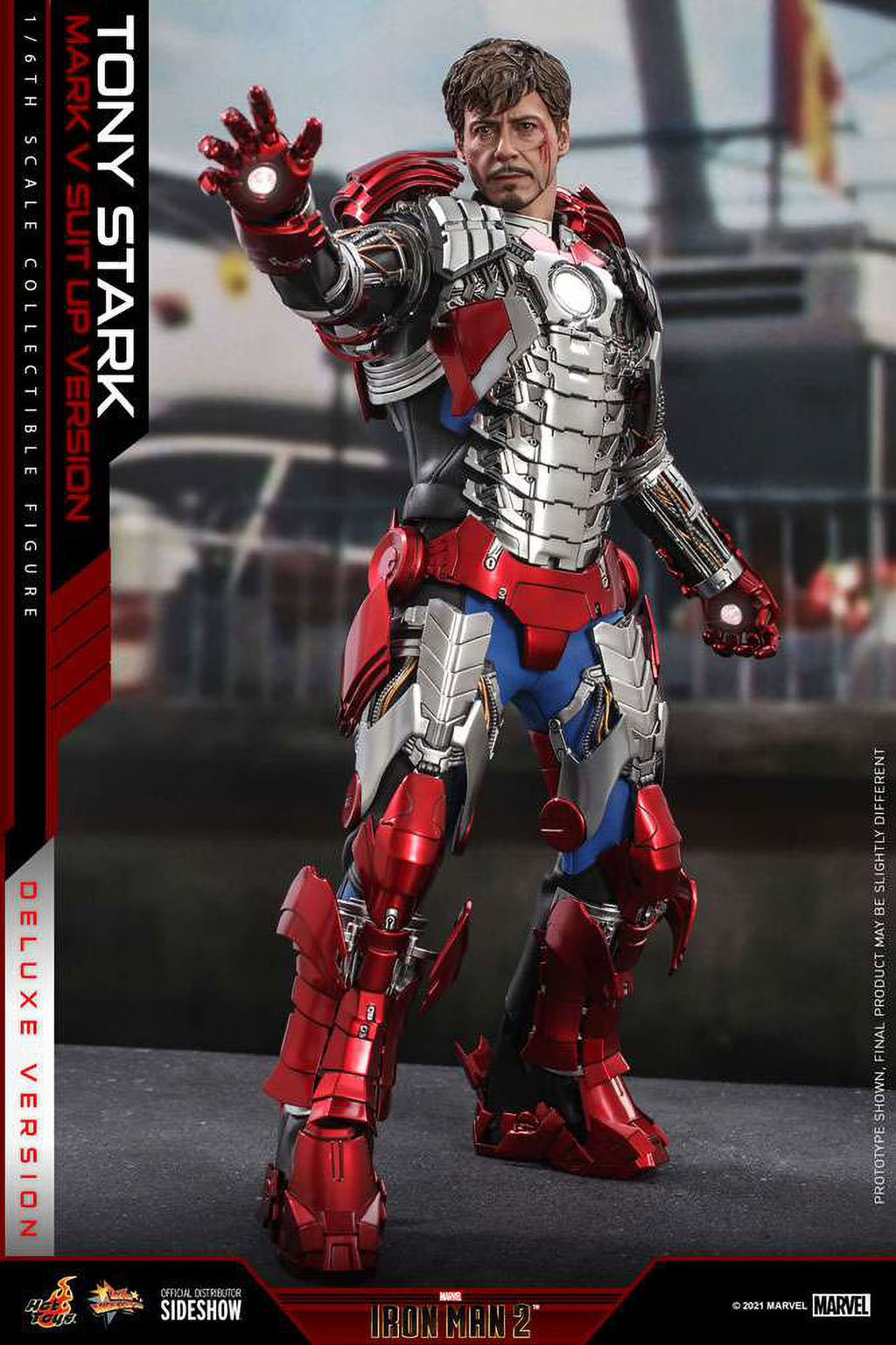 Diecast Iron Man Mark V Collectible Figure L268