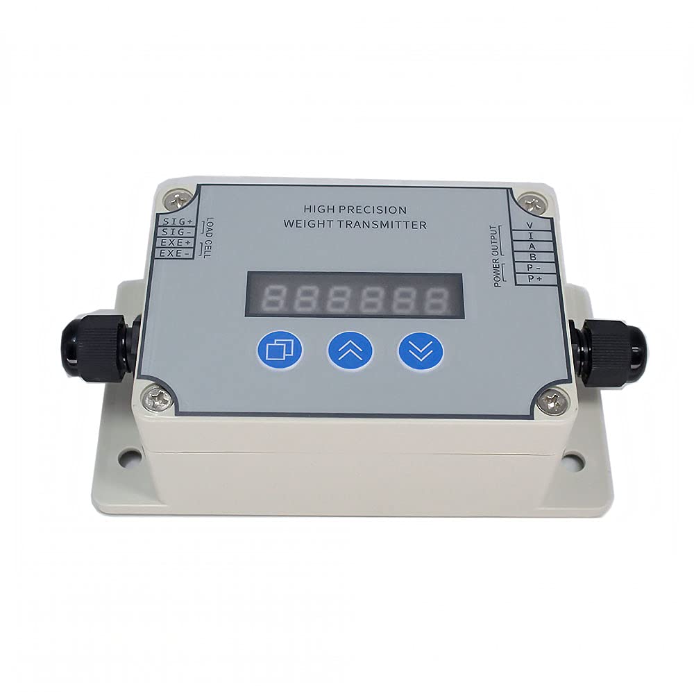 Load Cell Amplifier with Digit Display, Output 4-20mA/0-10V/RS485, Accuracy ±0.2%FS D4242