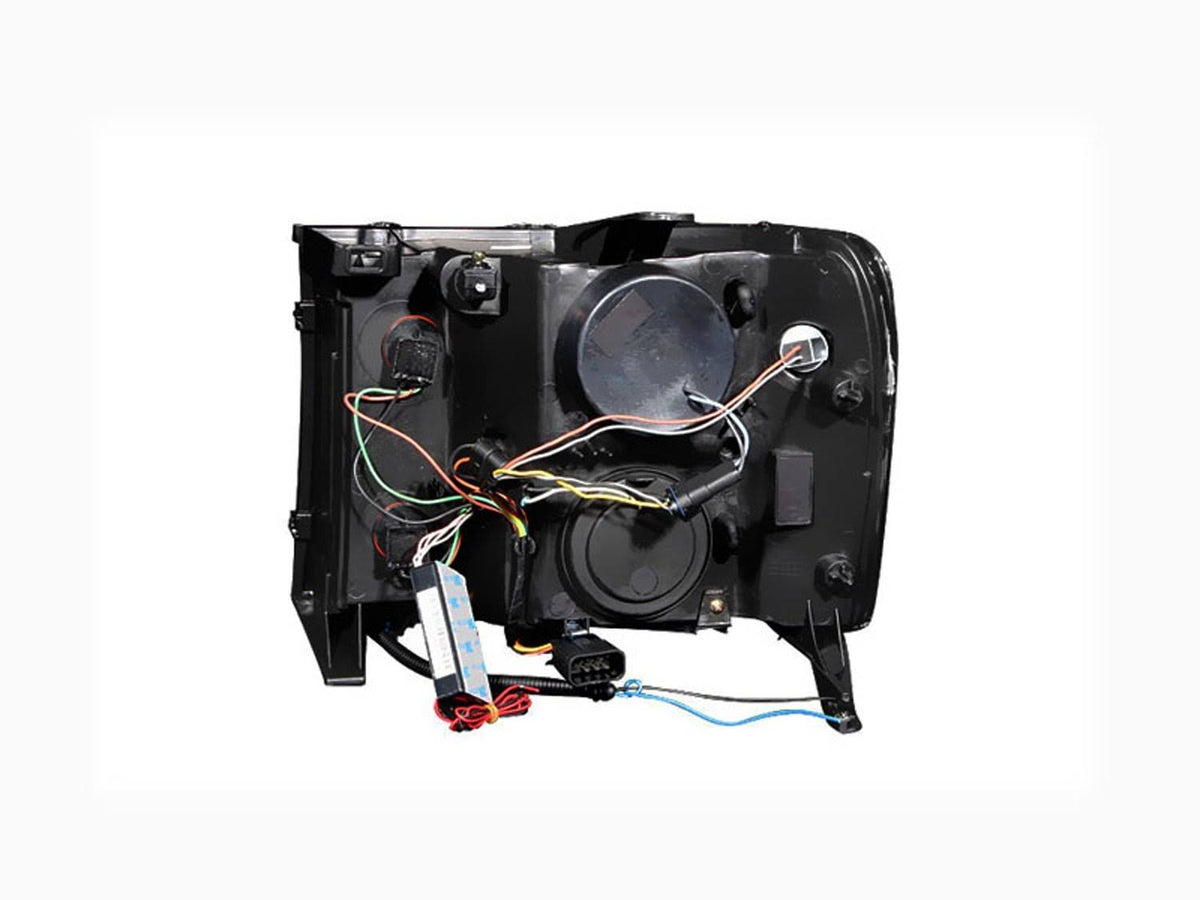 Black Halo Projector Headlights L3892