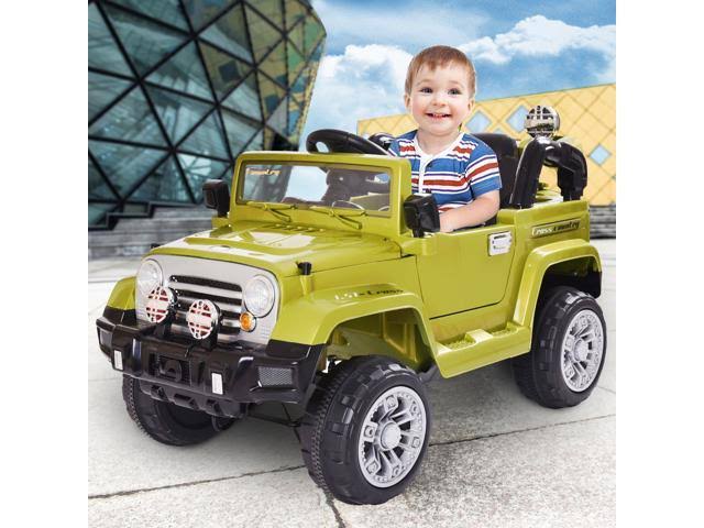 Green 12V Battery Powered Electric Ride on Car with Remote Control I64776