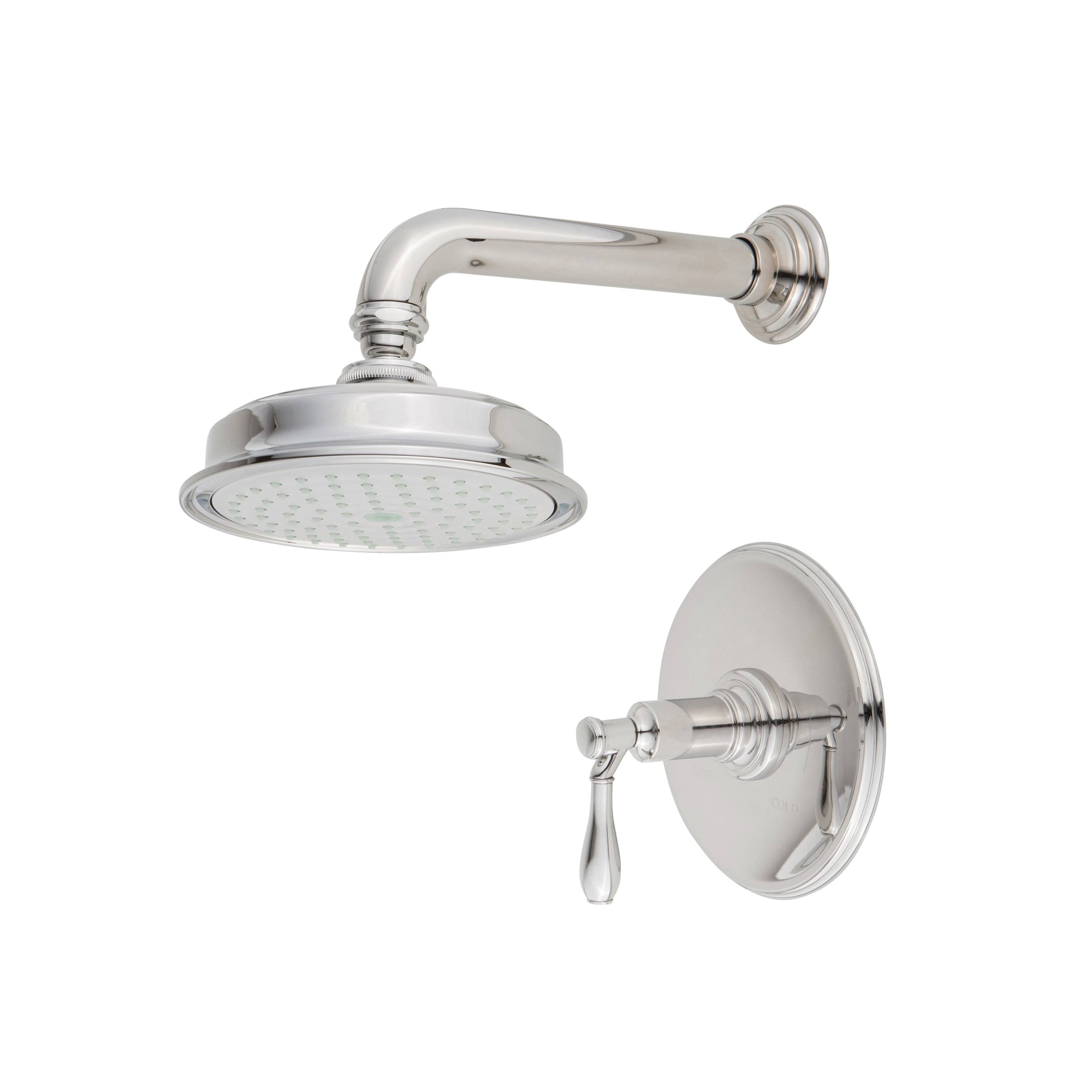 Polished Chrome Balanced Pressure Shower Trim Set O3578