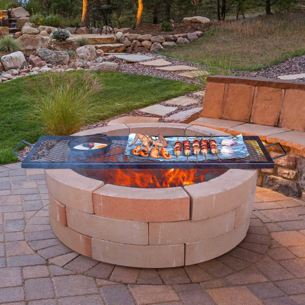 44" Rectangle Fire Pit Grill Grate Q739
