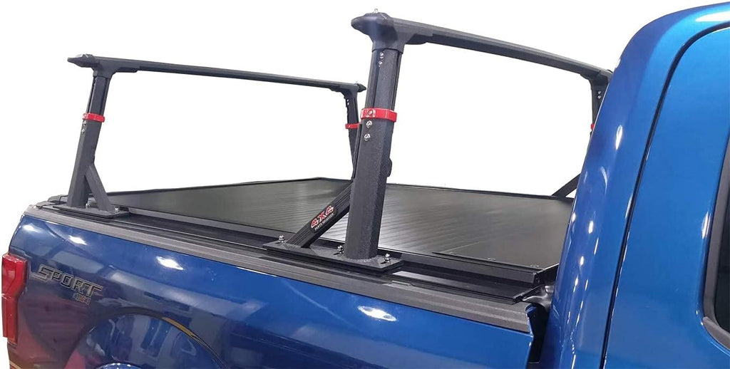 Truck Bed Racks Extendable Brackets All Aluminum Alloy Pickup Ladder Rack I396