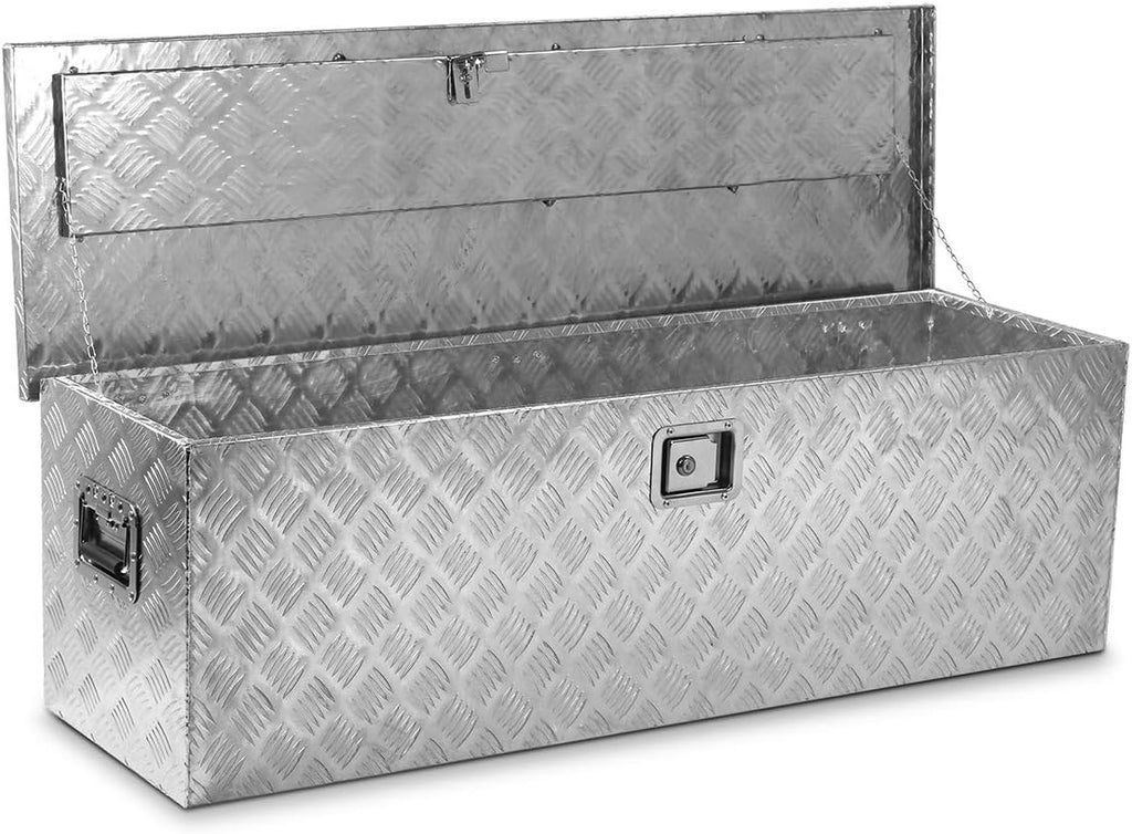 48-Inch Aluminum Pickup Tool Box with Keys A5663