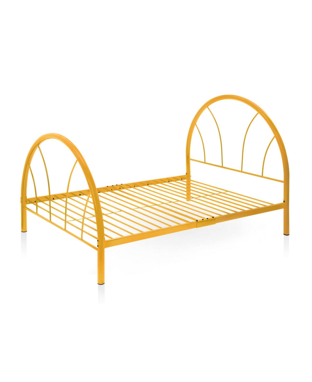 Orange Metal Arch Bed V3285