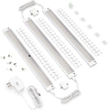 White Finish LED Dimmable Under Cabinet Lighting Kit, Cool White (6000K) Pack of 2 K9796
