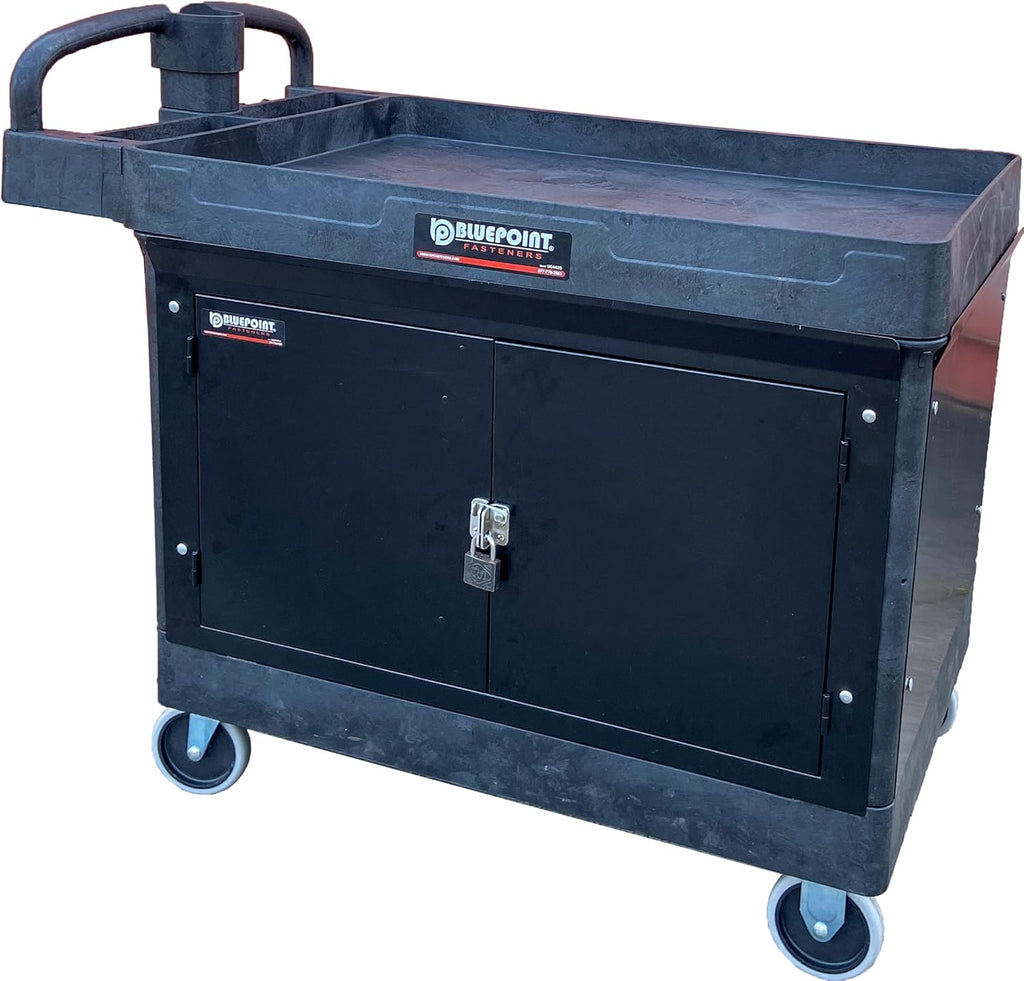 Utility Service Cart with Armor, 500 Lbs Load Capacity U56297