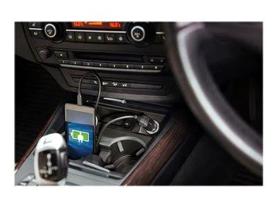 Black USB-C Car Charger E1380