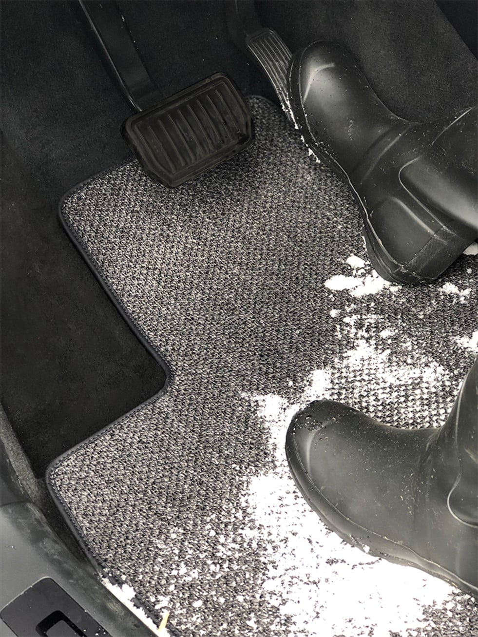 Charcoal Textile Car Mats E929480