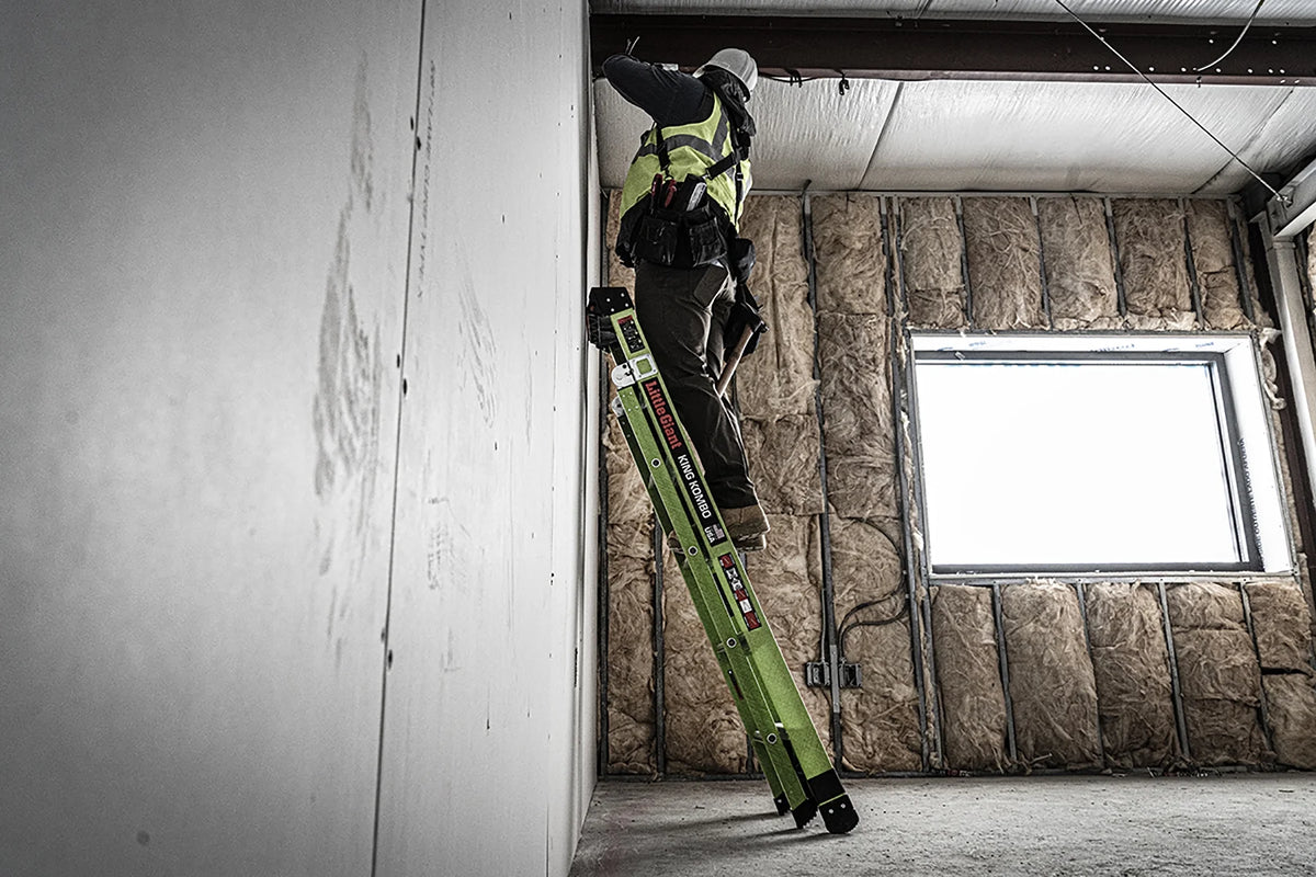 Fiberglass 3-in-1 Combo Ladder, Type 1AA - 375 lbs. Rated I149