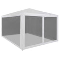Party Tent with 4 Mesh Sidewalls W20140