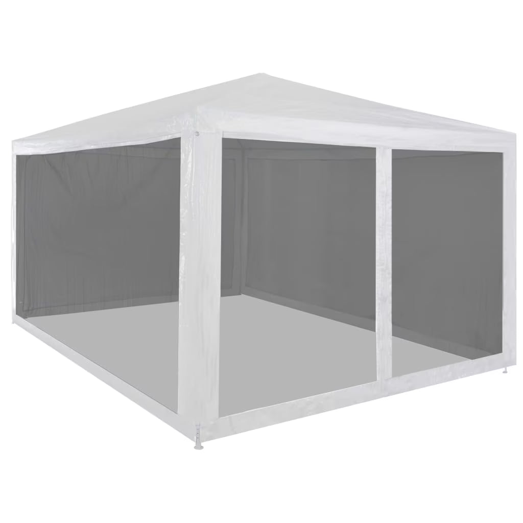 Party Tent with 4 Mesh Sidewalls W20140
