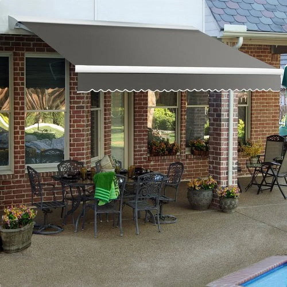 Motorized Retractable Awning with Remote W855676
