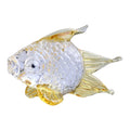 Hand Blown Glass Goldfish Figurine Ornament G864098