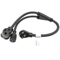 NEMA 14-30P to L6-20R Splitter Cord, 3 Feet H1797
