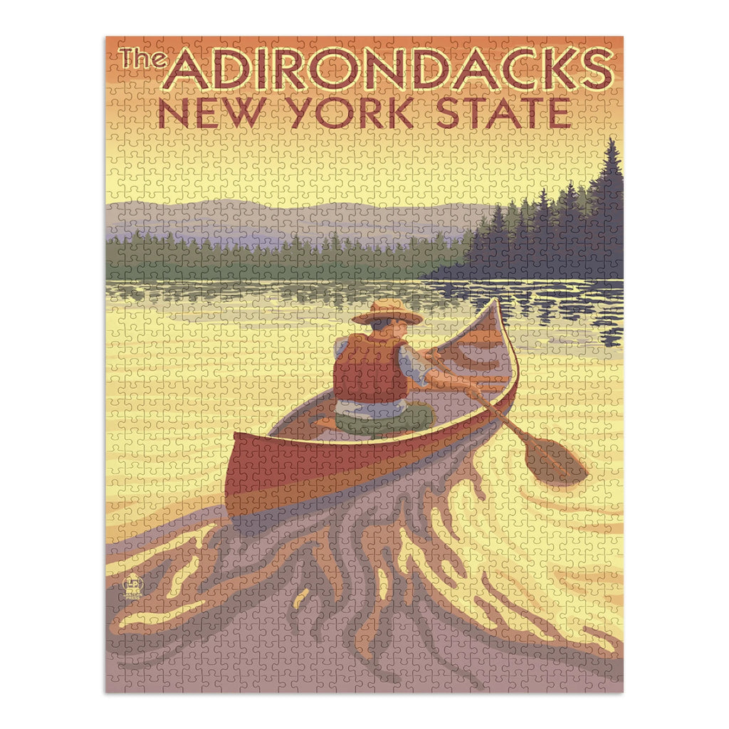 Canoe Scene 1000 Piece Jigsaw Puzzle A286633