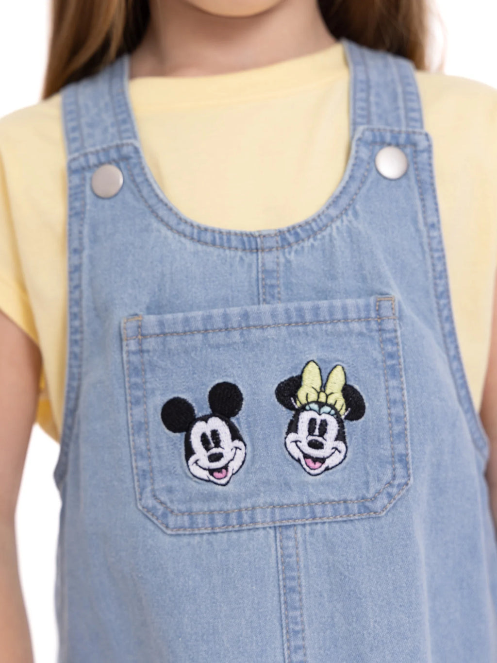 Denim Overall Dress Set K51923