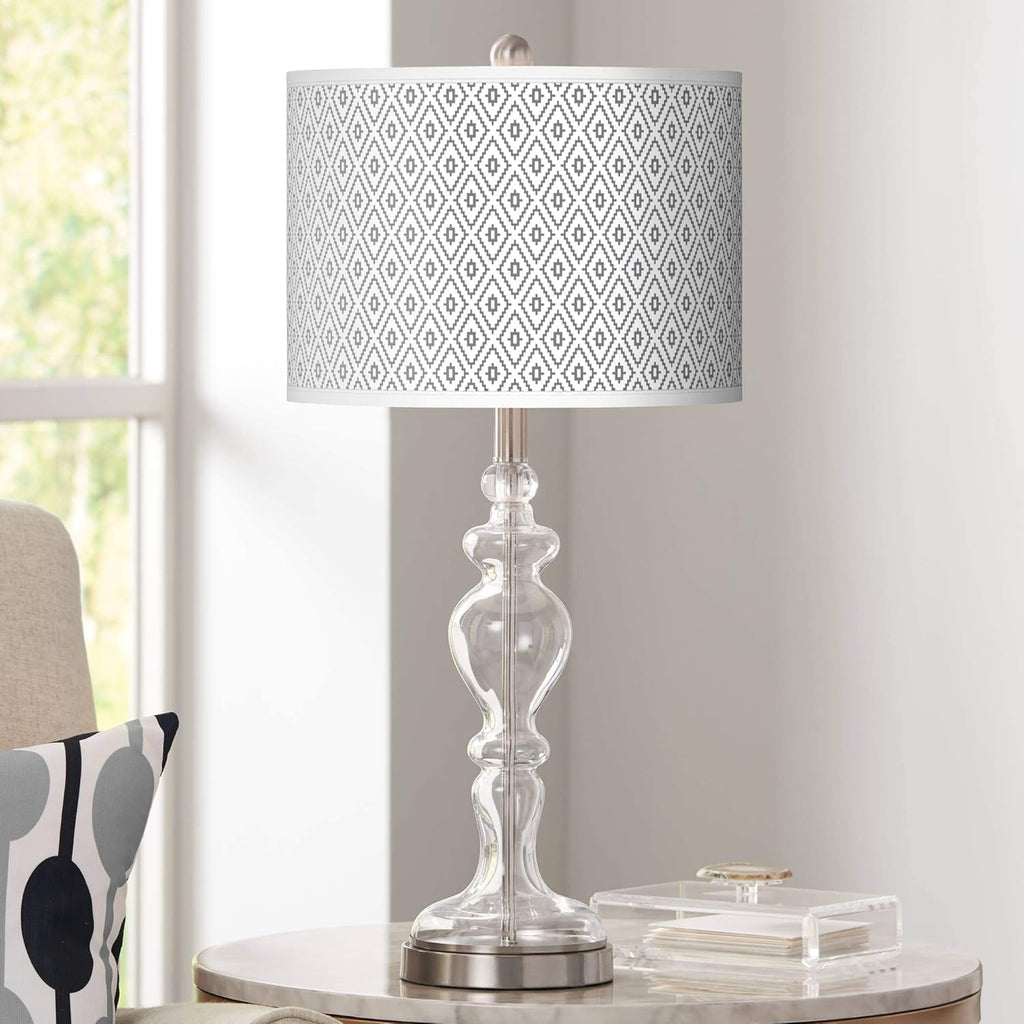 Clear Glass Table Lamp Z2116