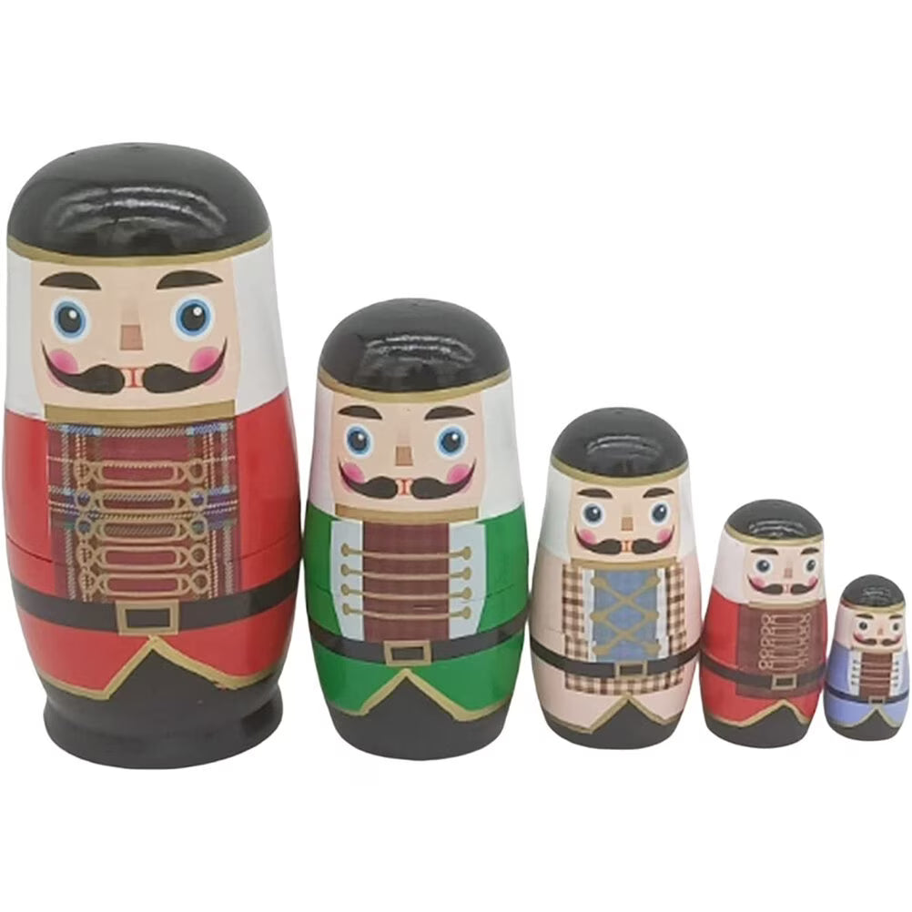 Nutcracker Wooden Stacking Dolls C669