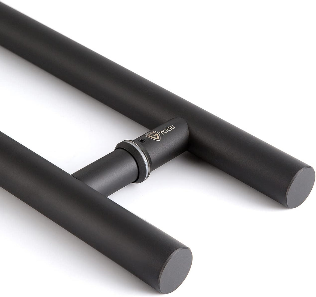 36 inches Solid Stainless Steel Push Pull Door Handle, Matte Black Finish F322