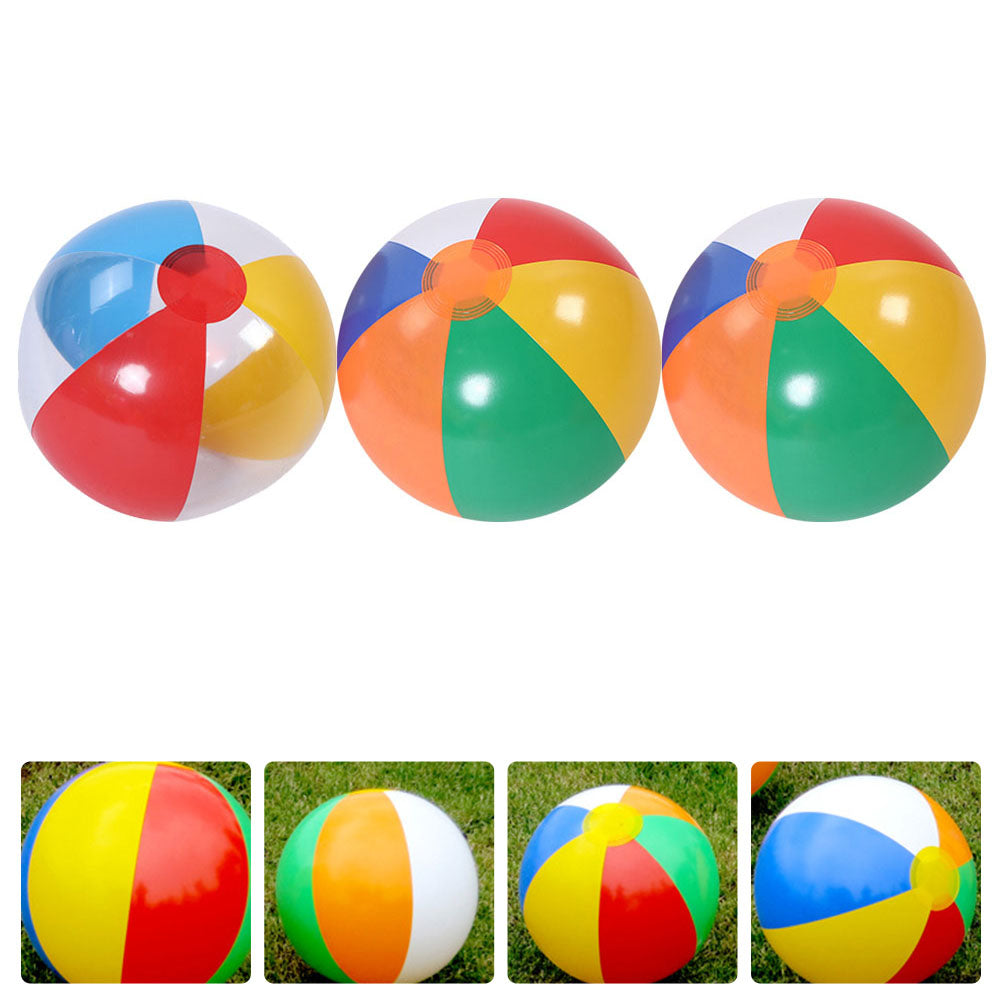 3Pcs Inflatable Beach Ball Pool Water Toy P974014