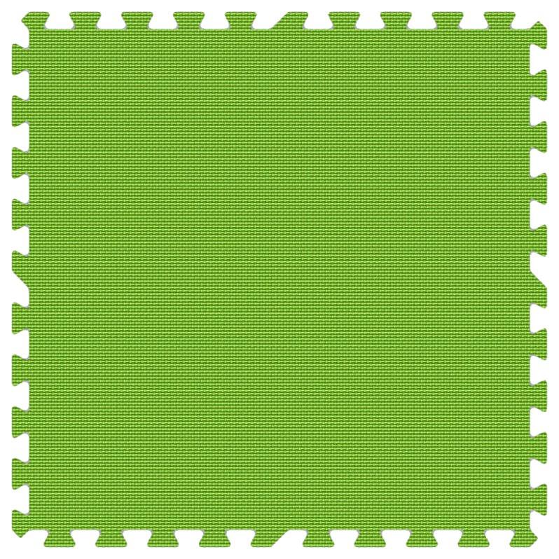 Lime Green Interlocking Foam Floor Mat Set T167825