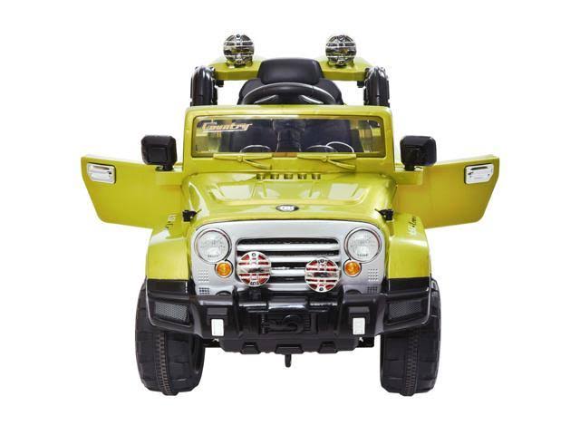 Green 12V Battery Powered Electric Ride on Car with Remote Control I64776