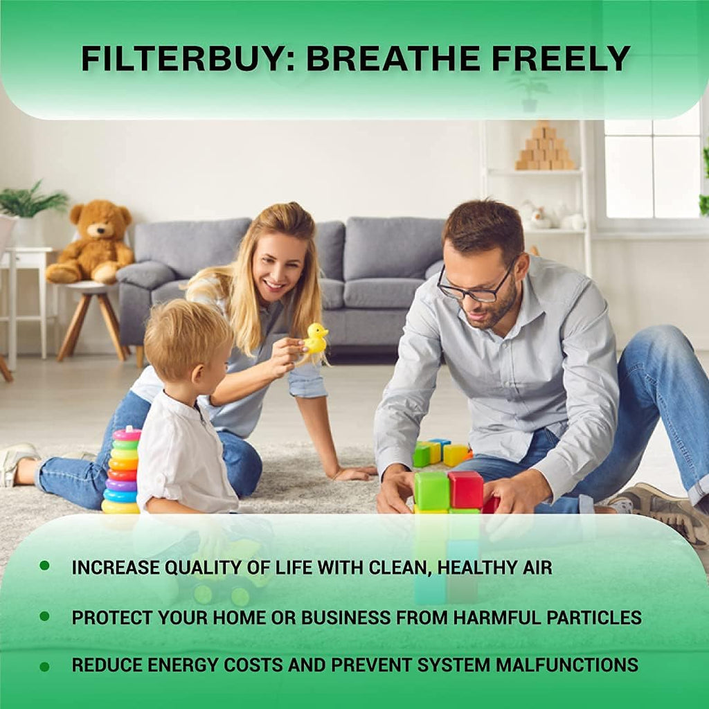 16x25x4 MERV 13 Pleated HVAC Air Filter (6-Pack) R566